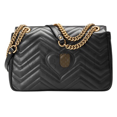 GUCCI GG MARMONT LARGE SHOULDER BAG 443496 (31*19*7cm)